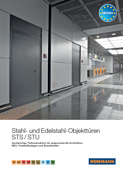 Katalog Stahl- und Edelstahl-Objekttüren STS / STU