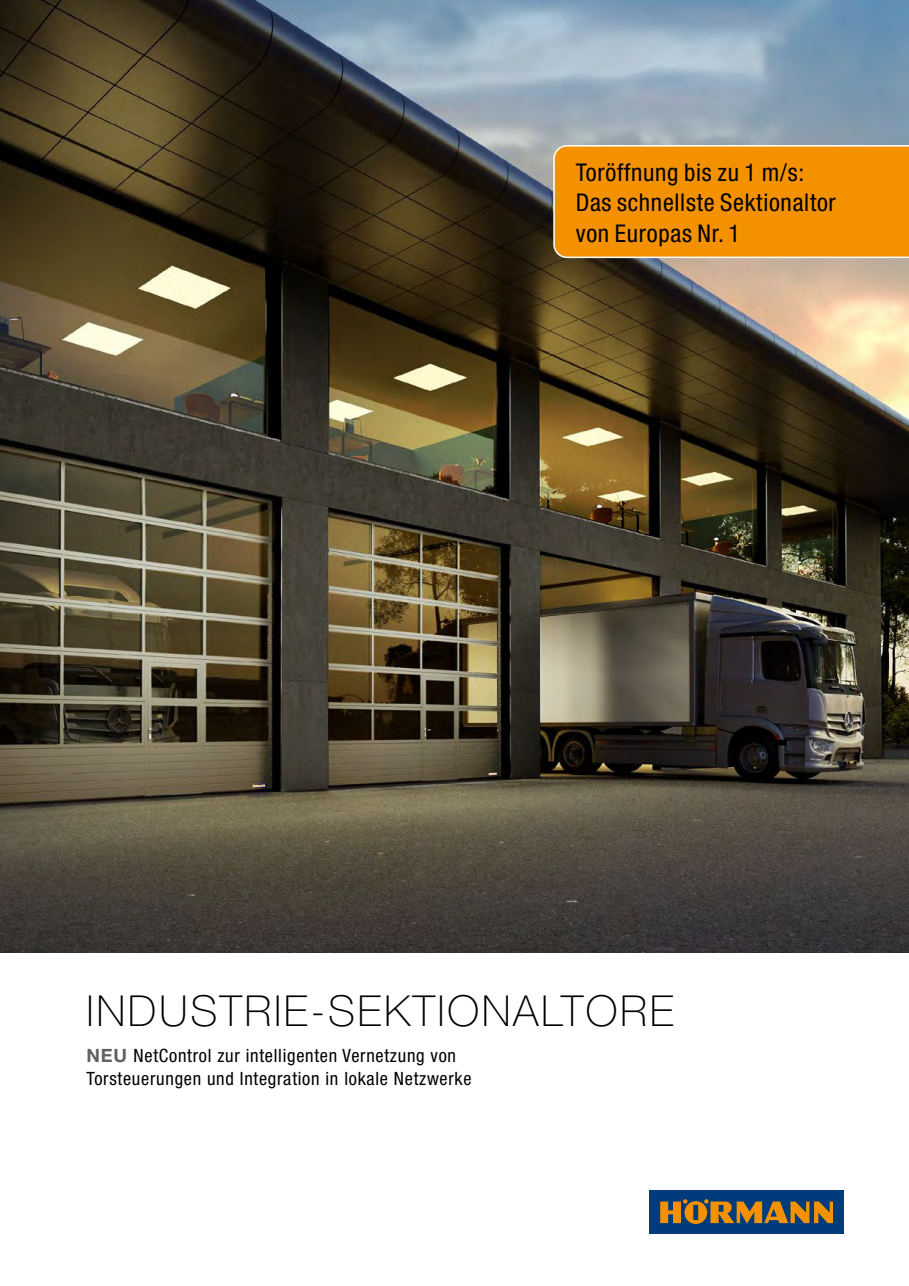 Katalog Industrie-Sektionaltore