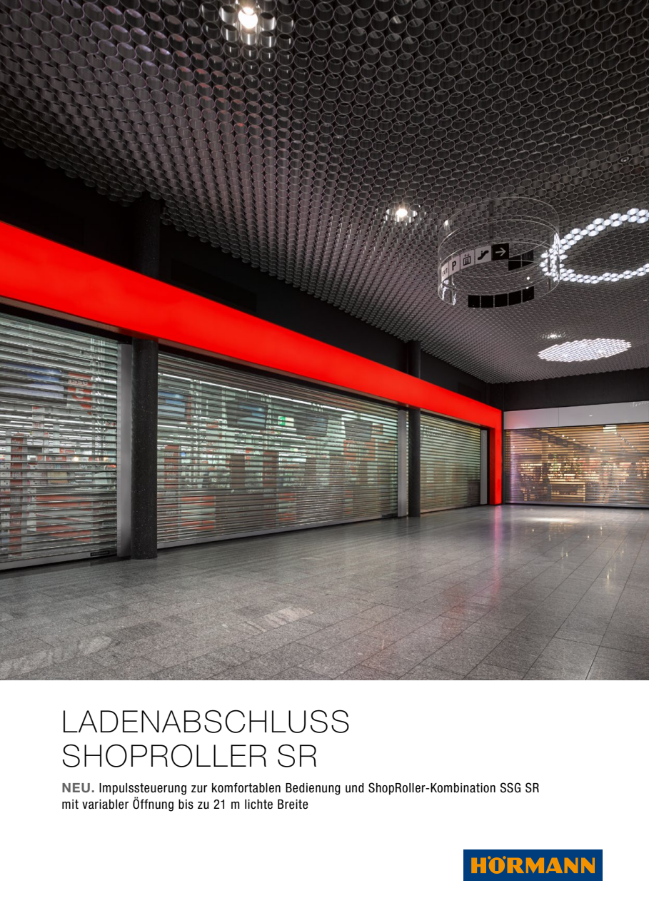 Katalog NEU: Ladenabschluss ShopRoller SR