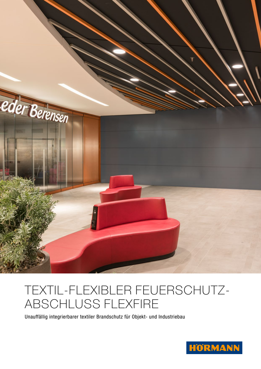 Katalog Feuerschutzvorhang FlexFire