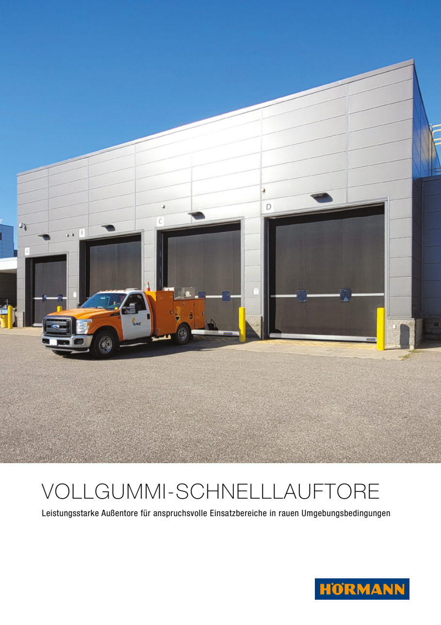 Katalog Vollgummi-Schnelllauftore